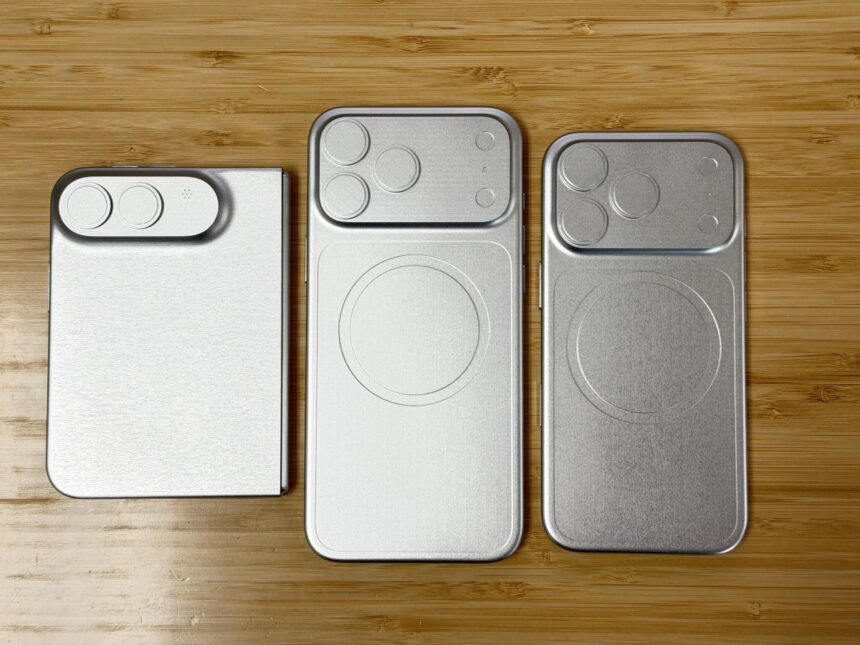 Gambaran iPhone yang bakal diluncurkan/ Foto: GSMArena
