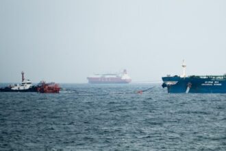 Aktivitas kapal tanker di Selat Hormuz/ Foto: capture Anadolu
