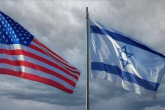 Bendera AS dan Israel/ Foto: Anadolu
