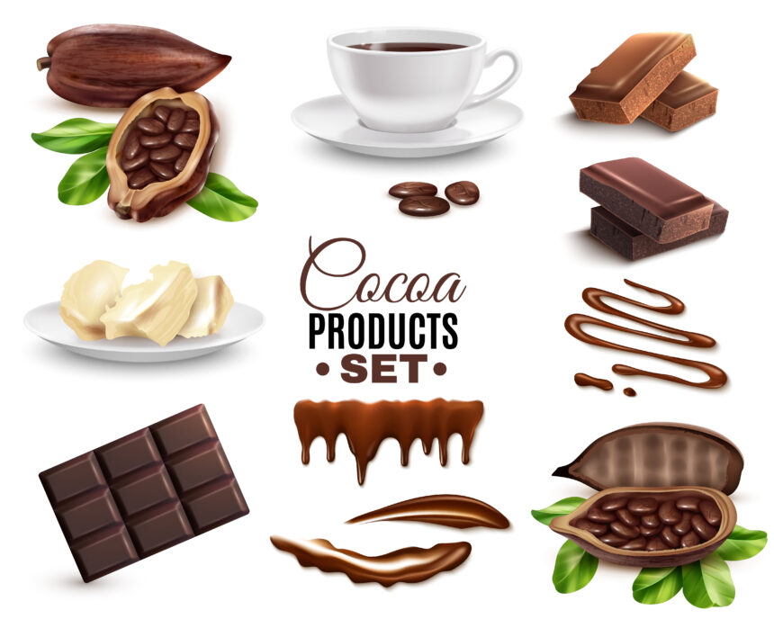 Berbagai model sajian coklat/ Foto: freepik