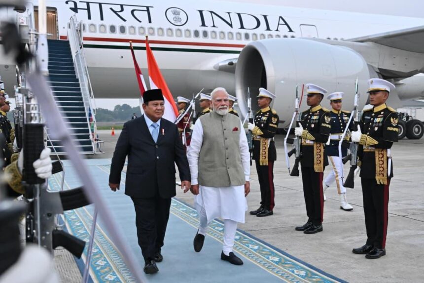 Presiden Prabowo dan PM Narendra Modi/ Foto: Setpres