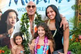 Dwayne Johnson menghadiri penayangan perdana Moana/ Foto: People