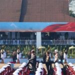 Presiden Prabowo dan Kapolri Jenderal Pol. Listyo Sigit Prabowo saat cek pasukan di HUT Bhayangkara ke-80/ Foto: ANTARA