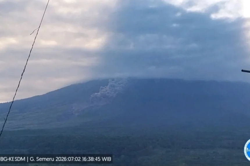 Erupsi Gunung Semeru/ Foto: ANTARA