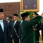 Pelantikan Marsekal TNI (Purn) Donny Ermawan Taufanto / Foto: youtube