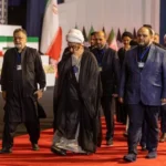 Para delegasi perwakilan negara yang menghadiri upacara pemakaman Ali Khamenei/ Foto: anadolu
