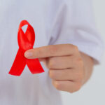 Pita merah kepedulian terhadap HIV/ Foto: freepik