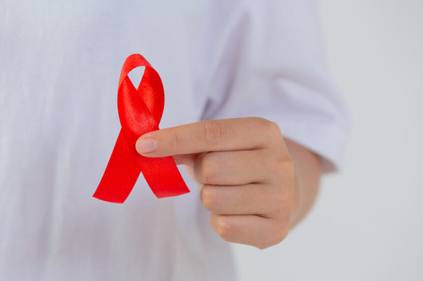 Pita merah kepedulian terhadap HIV/ Foto: freepik