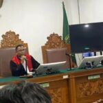 Hakim tunggal Richard Edwin Basoeki saat di persidangan praperadilan Febrie Adriansyah/ Foto: courtesy ANTARA