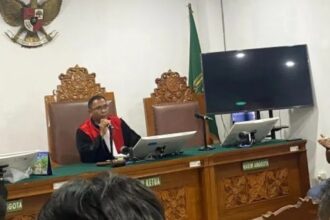 Hakim tunggal Richard Edwin Basoeki saat di persidangan praperadilan Febrie Adriansyah/ Foto: courtesy ANTARA