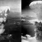 Awan cendawan akibat bom atom di Nagasaki/ Foto: wikipedia