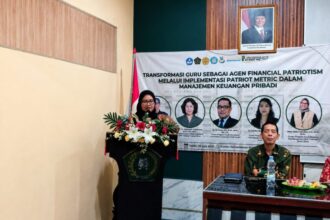 Dosen UPN Veteran Jatim saat menyampaikan materinya/dok.aktual.co.id