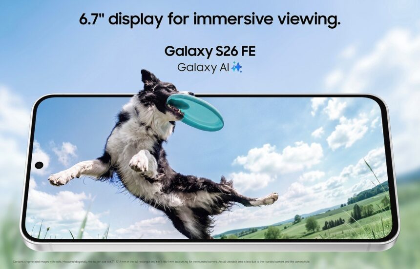 Promo peluncuran Samsung Galaxy S26 FE / Foto: GSM Arena