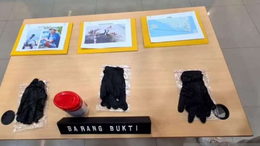 Sejumlah barang bukti hasil tes DNA temuan Jenazah di Bengkulu/ Foto: ANTARA