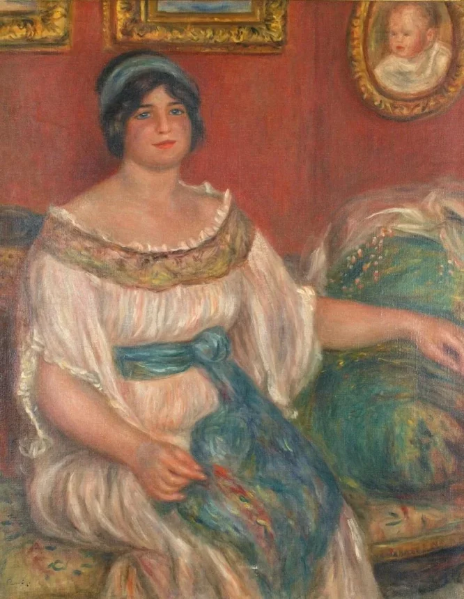 Lukisan karya Renoir yang dicuri dari Museum Perancis/ Foto: vietnam