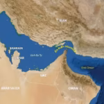 Peta Selat Hormuz/ Foto: vn