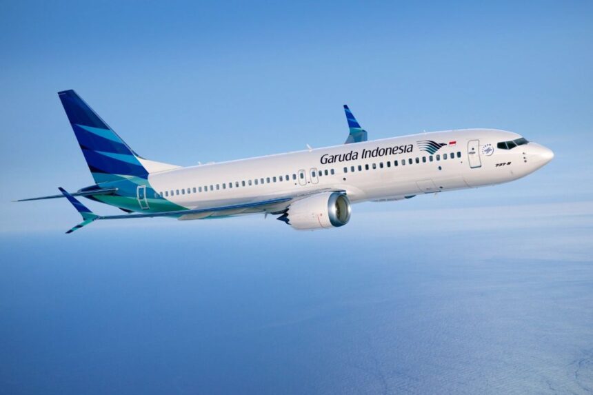 Pesawat Garuda Indonesia/ Foto: capture KOMPAS
