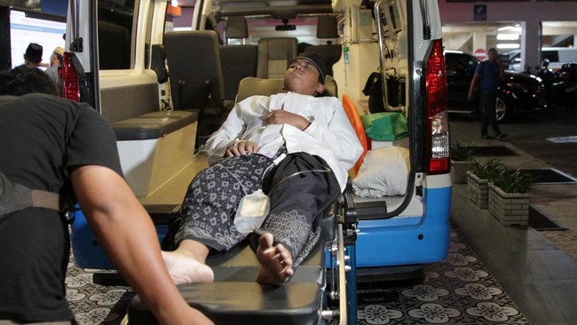 Santri keracunan MBG di Sidoarjo/ Foto: courtesy ANTARA