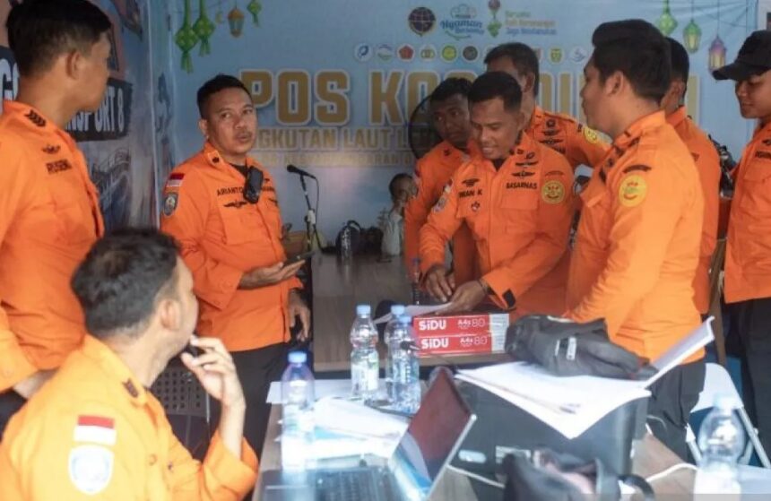 Tim SAR gabungan berkoordinasi terkait operasi pencarian dan penanganan kecelakaan Kapal Virgo Transport 8 / Foto: ANTARA