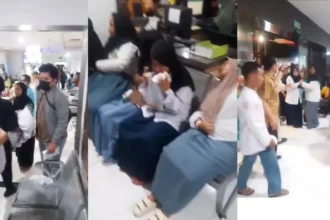 Suasana siswa keracunan MBG di Sidorajo/ Foto: TikTok