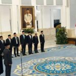 Suahasil Nazara saat dilantik menjadi Menkeu/ Foto: ANTARA