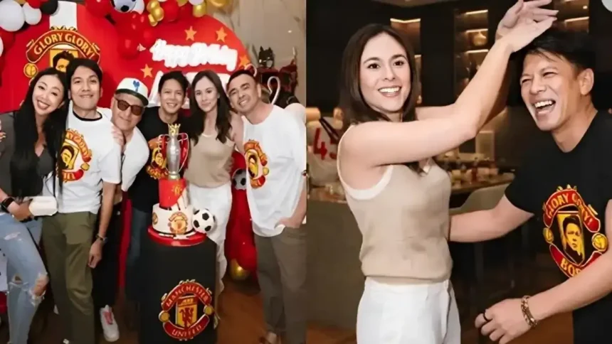 Tangkapan layar pesta ultah Ariel NOAH/ Foto: Ist