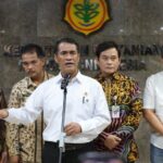 Menteri Pertanian Andi Amran Sulaiman bersama jajaran/ Foto: Setneg