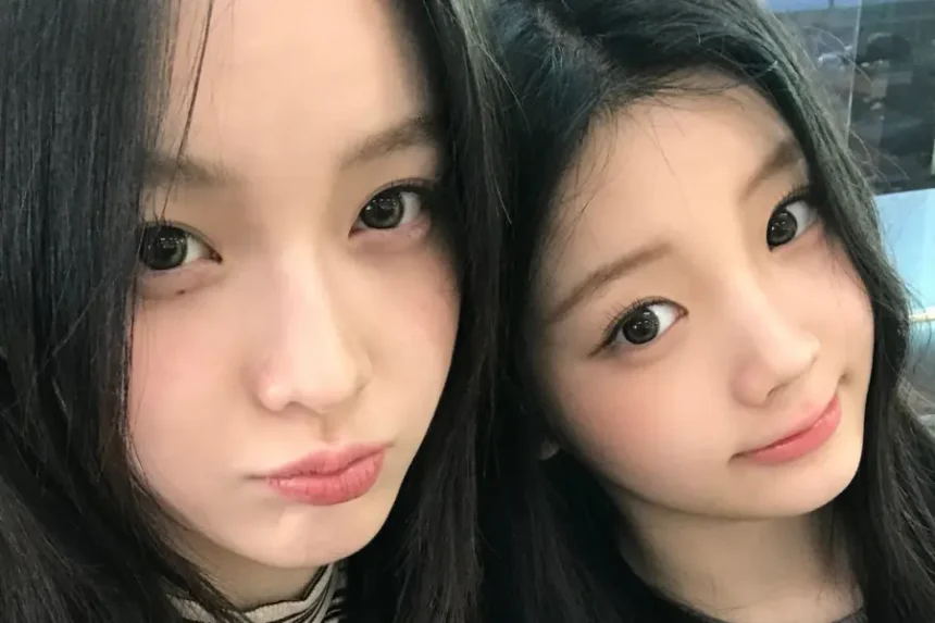 Wonhee dan Iroha dari ILLIT/ Foto: Soompi