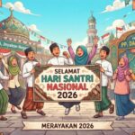Ilustrasi Hari Santri Nasional 2026/ Foto: gemini