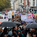 Aksi unjuk rasa di Prancis/ Foto: the guardian